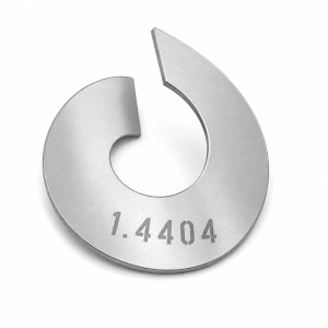 Pióro ślimaka stal kwasoodporna 125_42,4_125_gr.3_1.4401