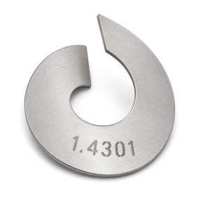 Pióro ślimaka stal nierdzewna 125_42,4_125_gr.3_1.4301